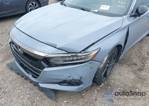 2021 Honda Accord Sport 2.0T z USA, uszkodzony, nr VIN 1HGCV2F37MA001529
